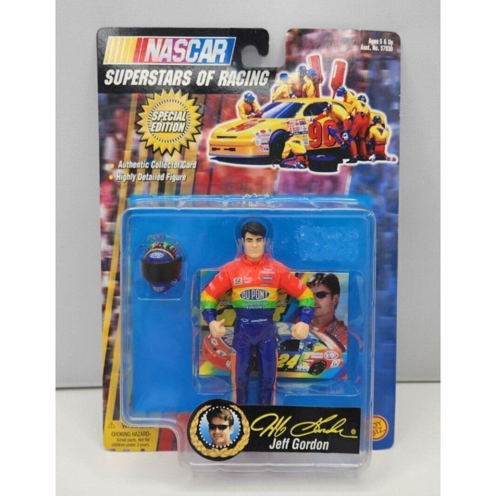 1998 ToyBiz NASCAR Superstars of Racing Jeff Gordon Special Edition Figure